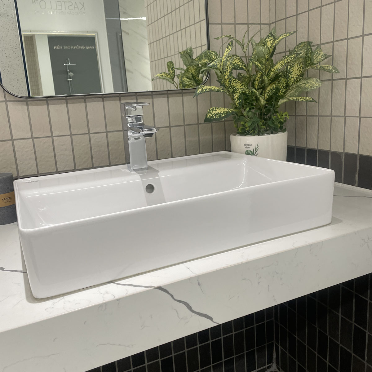 Chậu lavabo đặt bàn American Standard WP-F420 (WPF420)
