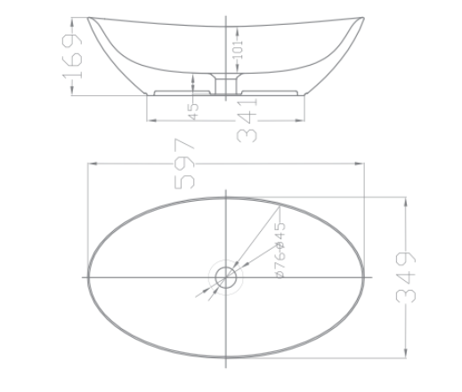 Chậu lavabo đặt bàn American Standard WP-F608 (WPF608)
