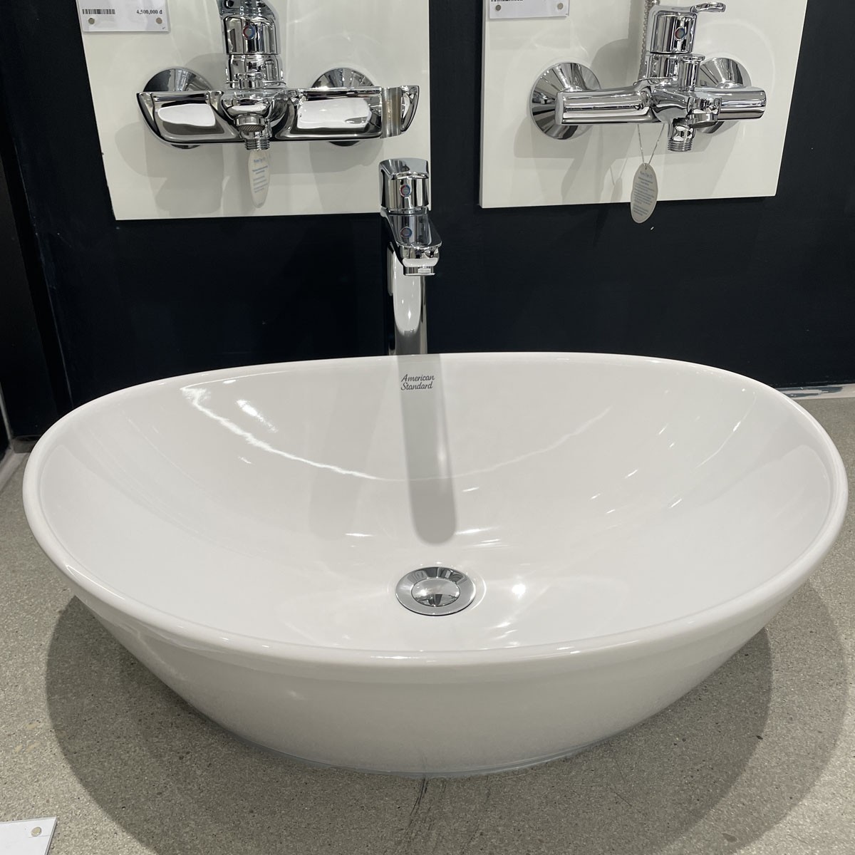 Chậu lavabo đặt bàn American Standard WP-F633 (WPF633)