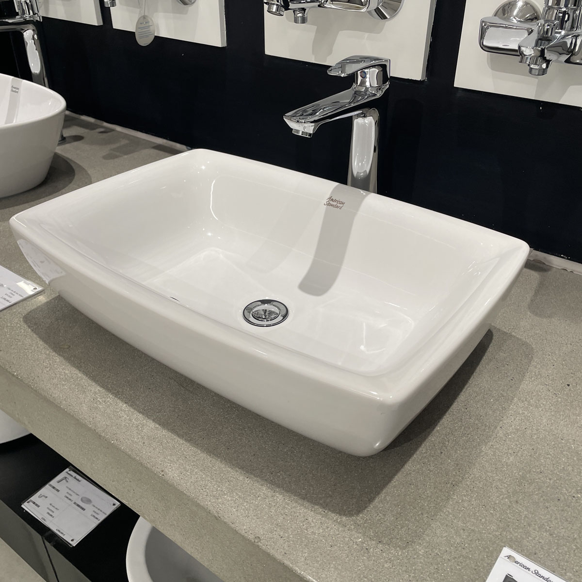 Chậu lavabo đặt bàn American Standard WP-F650 (WPF650)