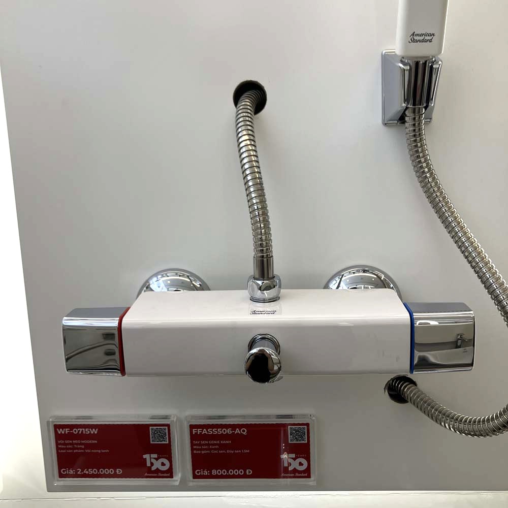 Vòi sen tắm nóng lạnh American Standard WF-0715W (WF0715W)