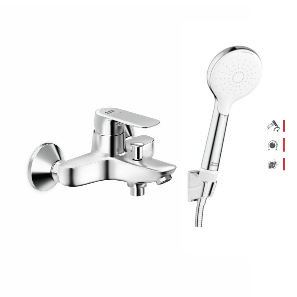 Bộ sen American Standard WF-1M11+WF-6145 nóng lạnh (WF1M11 + WF6145)