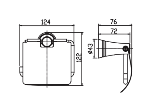 Đựng giấy vệ sinh American Standard Seva WF-6586 (WF6586)