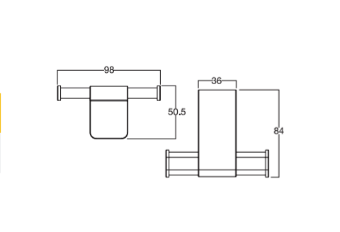 Móc áo American Standard Acacia Evolution K-1381 (K1381)