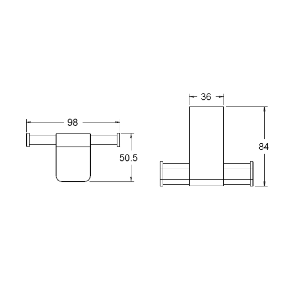 Móc áo Acacia Evolution American Standard WF-1381BHG (WF1381BHG)