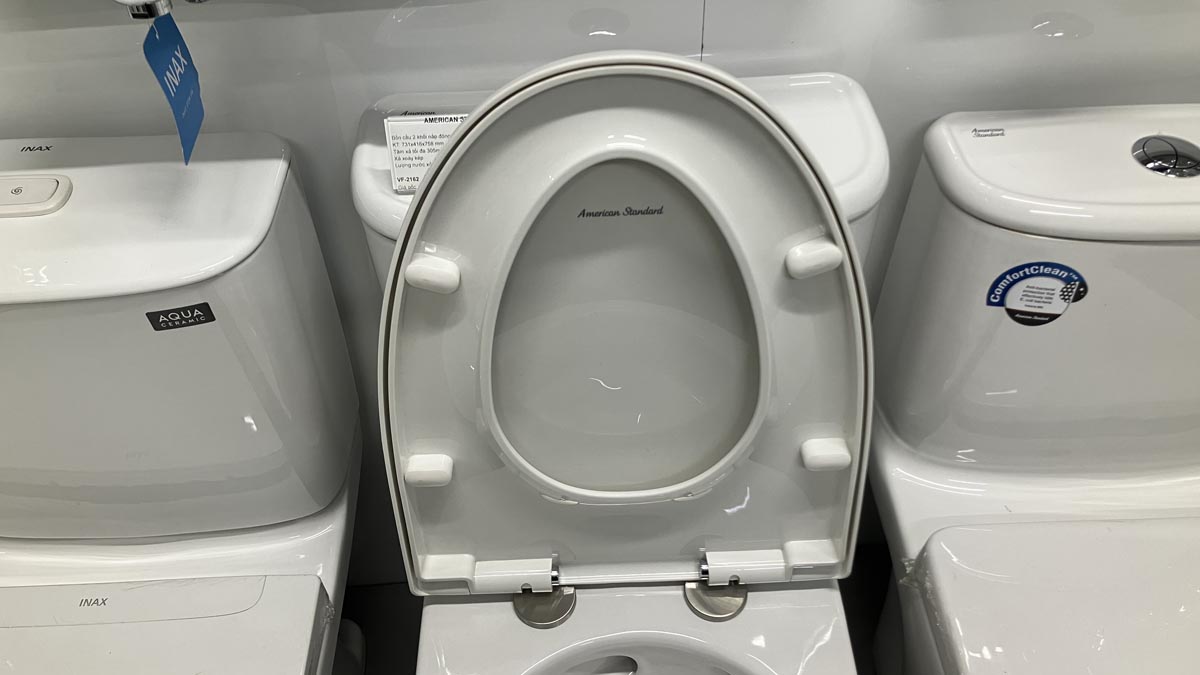 Nắp bồn cầu đóng êm American Standard WP-C162 (VF-1862, VF-1863, VF-2162)