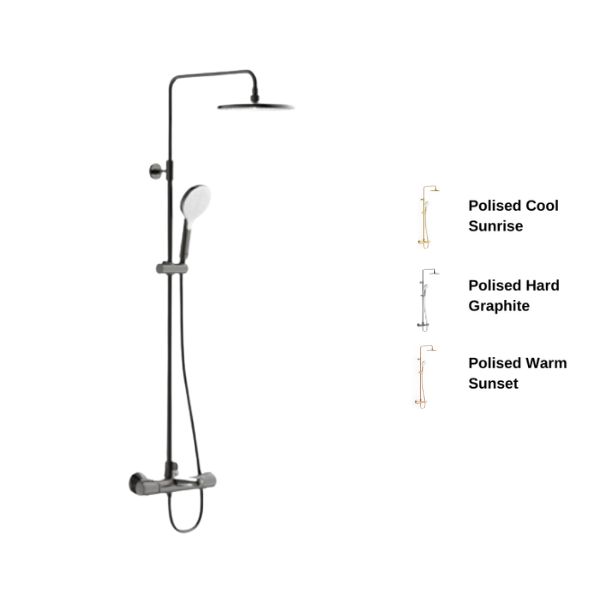 Bộ sen tắm cây cảm biến nhiệt American Standard WF-6283 (WF-6283) TemptaCion