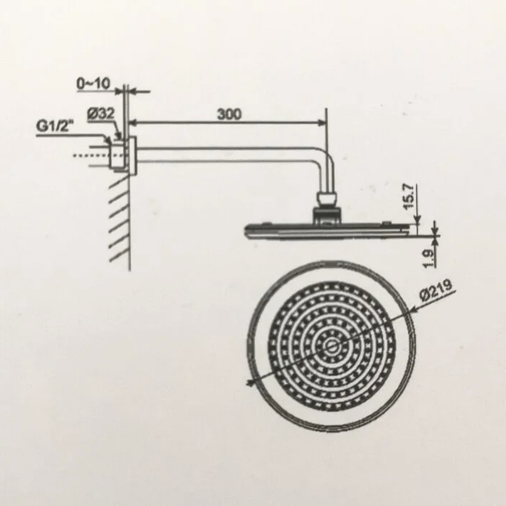 Bát sen âm tường American Standard WF-9055 (WF9055)
