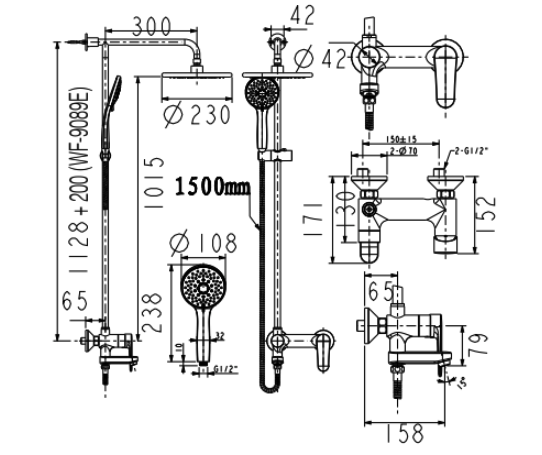 Sen cây nóng lạnh American Standard WF-9089 (WF9089)