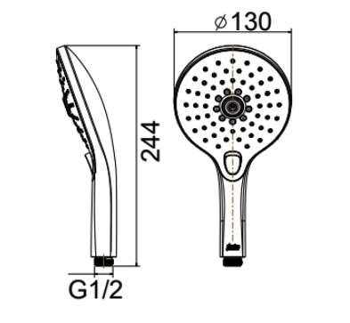 Tay sen tắm American Standard EasySET A-0017 (A0017)