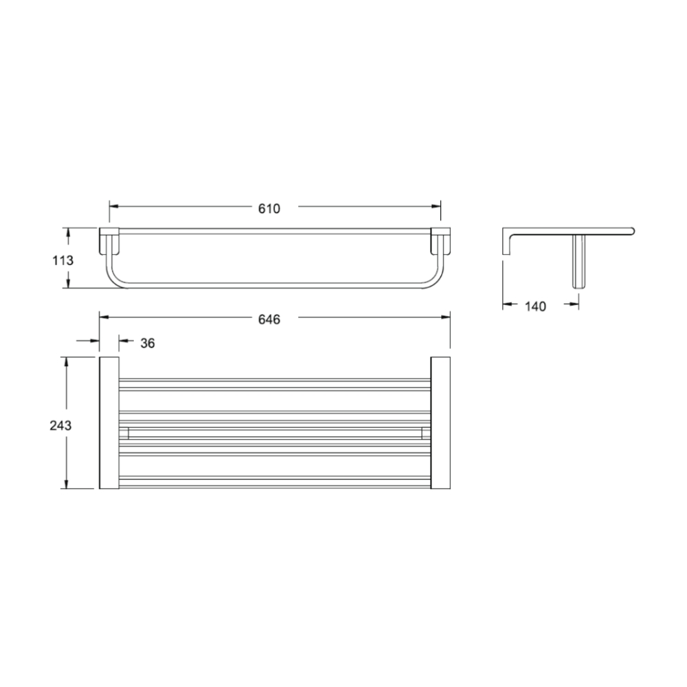 Kệ để khăn Acacia Evolution American Standard WF-1395 (WF1395)