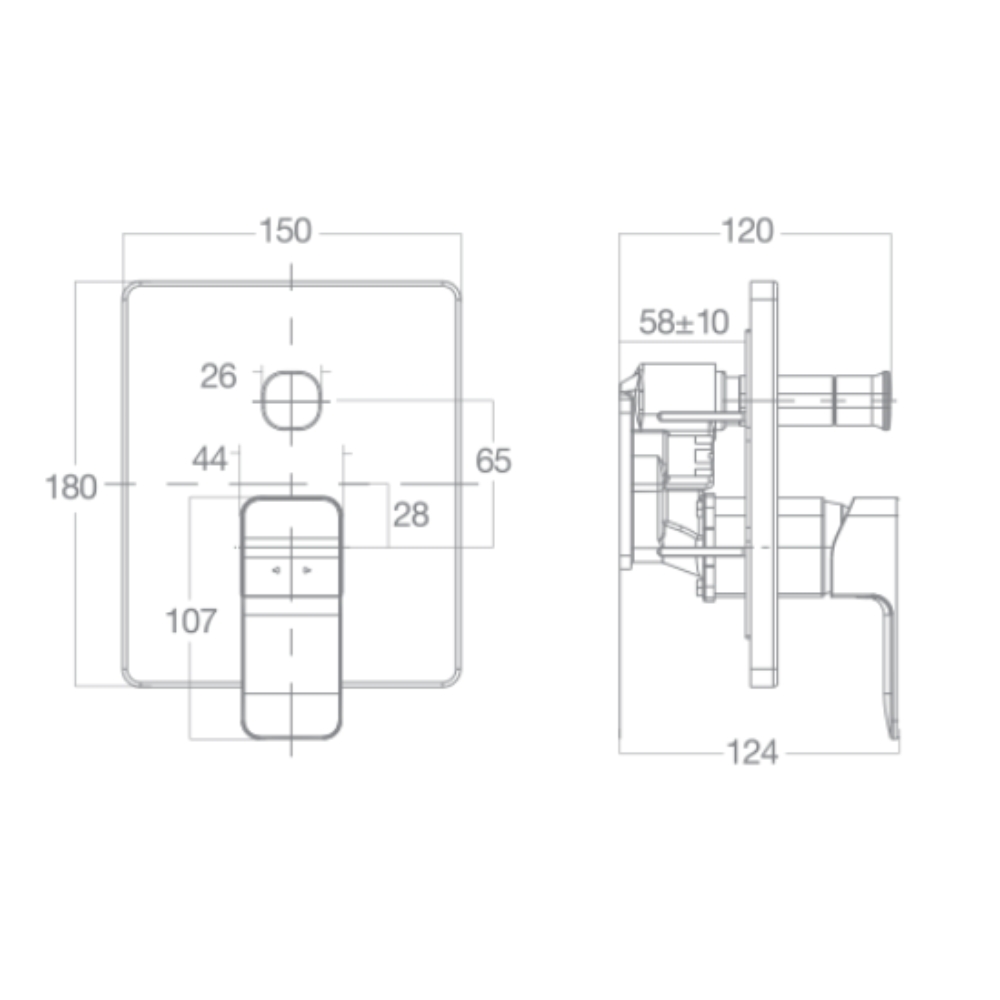 Sen tắm âm tường American Standard Acacia WF-1321 (WF1321)