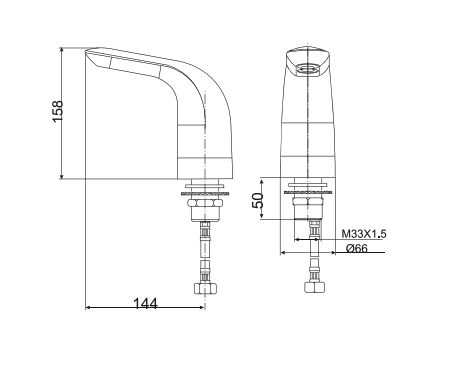 Vòi lavabo cảm ứng American Standard Selectronic WF-8831 (WF8831)