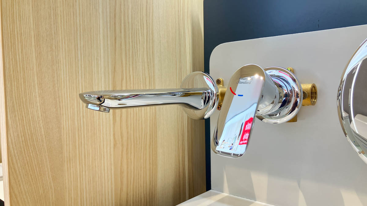 Vòi lavabo âm tường American Standard WF-1M04 (WF1M04) nóng lạnh Loven - 4