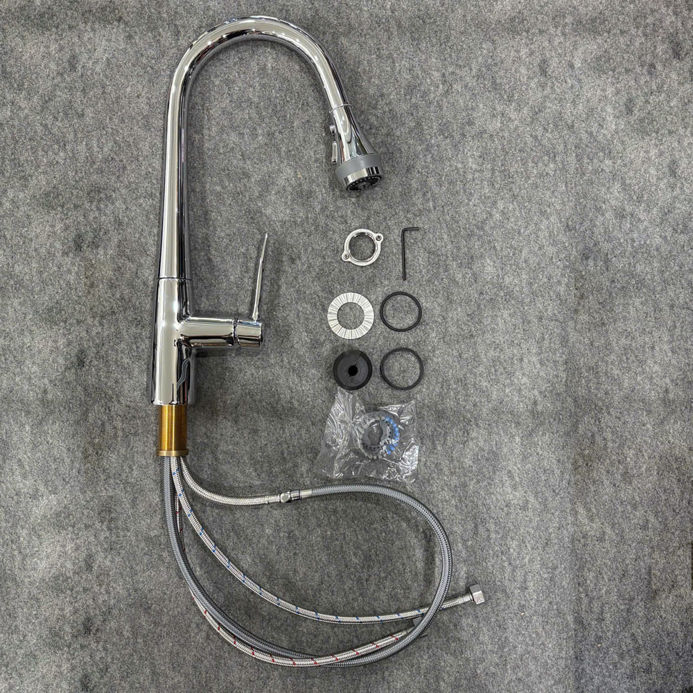 Vòi bếp dây rút với đầu phun American Standard WF-5634 (WF5634)