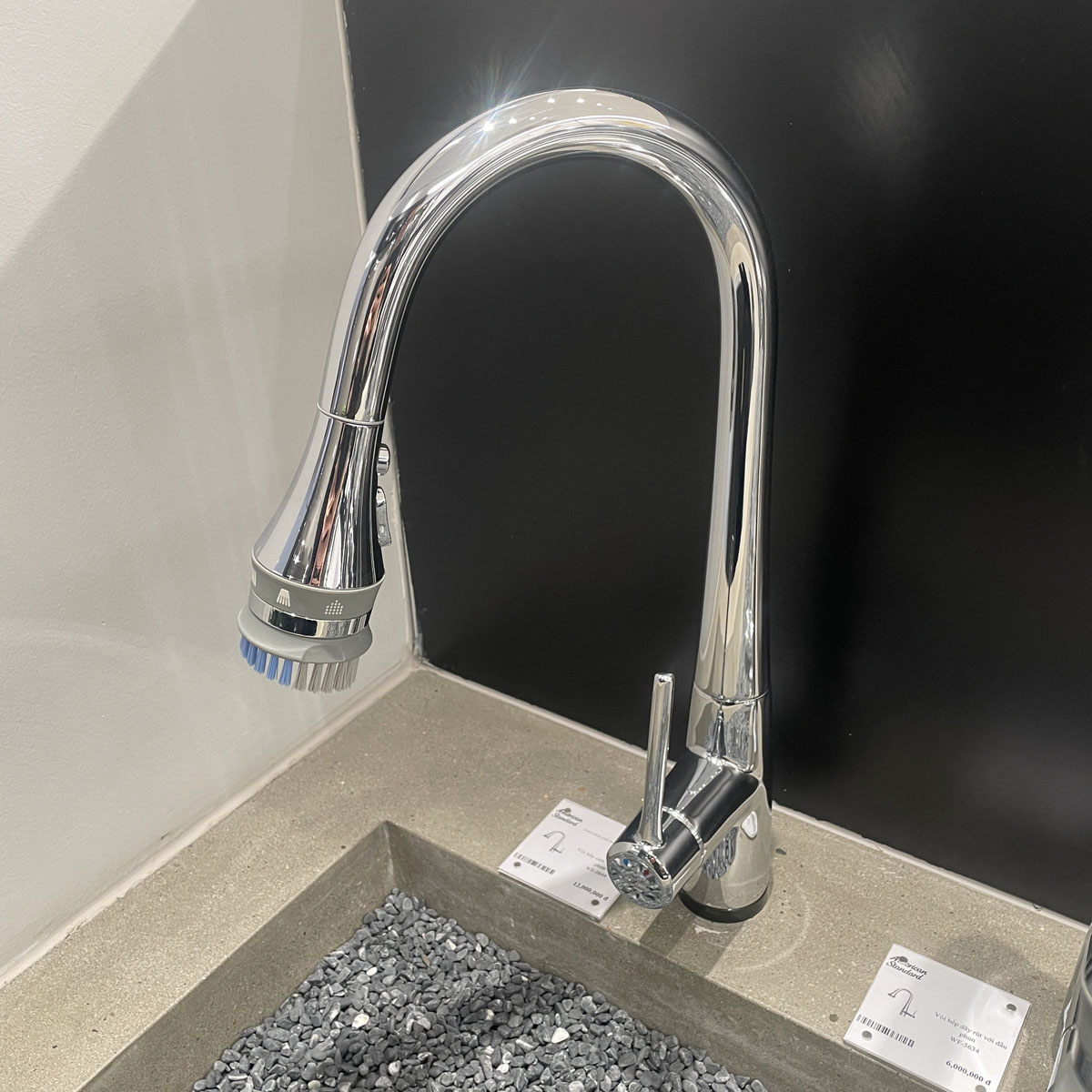 Vòi bếp cảm ứng với đầu phun American Standard WF-5644 (WF5644)