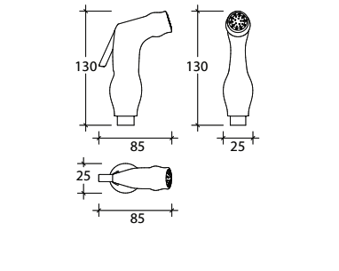 Vòi xịt vệ sinh American Standard PQ2