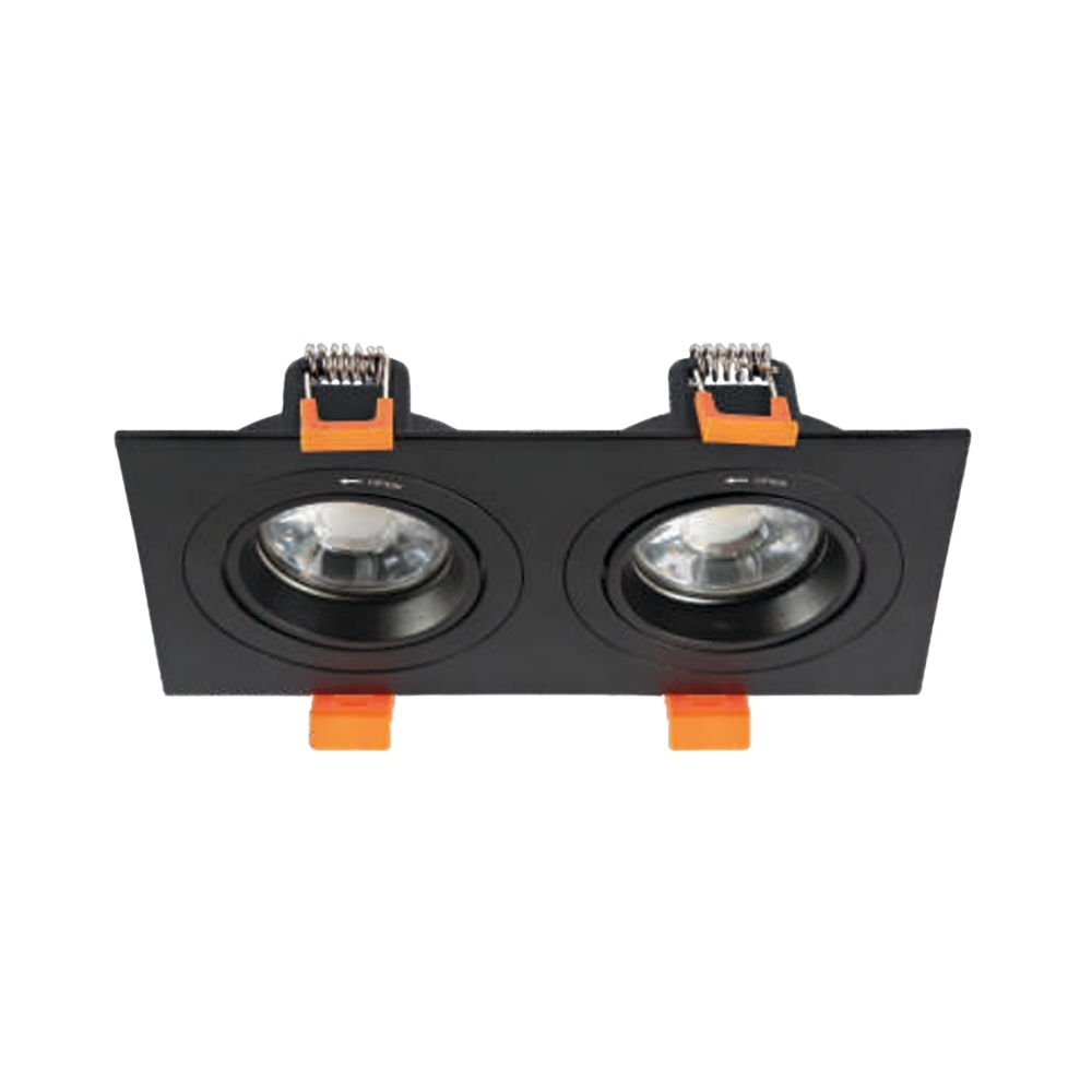 Thân đèn LED âm trần đôi Anfaco 388 D/2 - MR16 (Không Bóng)