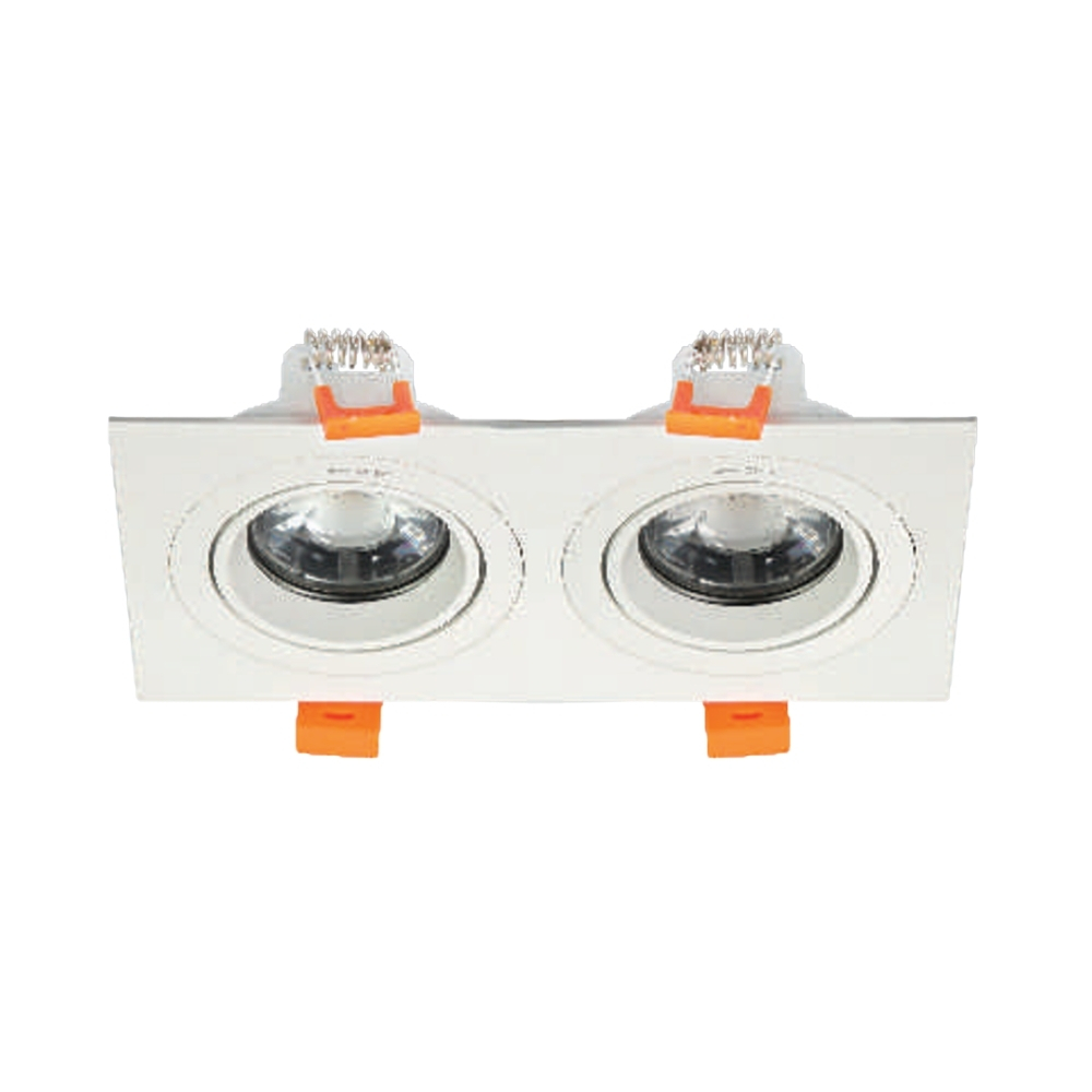 Thân đèn LED âm trần đôi Anfaco 388 T/2 - MR16 (Không Bóng)