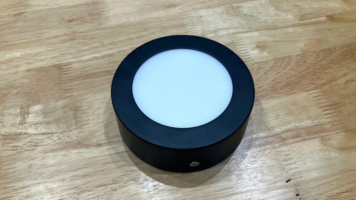 Đèn LED ốp trần nổi Anfaco 555 Đen LED 6W