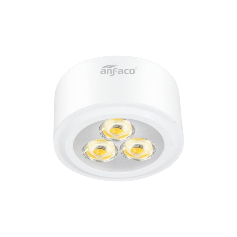 Đèn LED downlight nổi Anfaco 643 T LED 3W