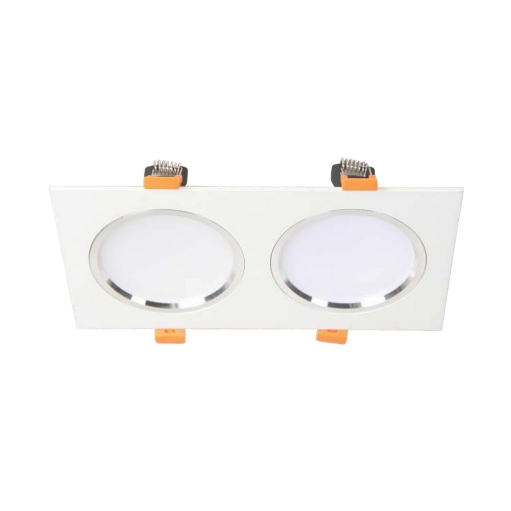 Đèn LED downlight âm trần đôi Anfaco 754/2 LED 9W
