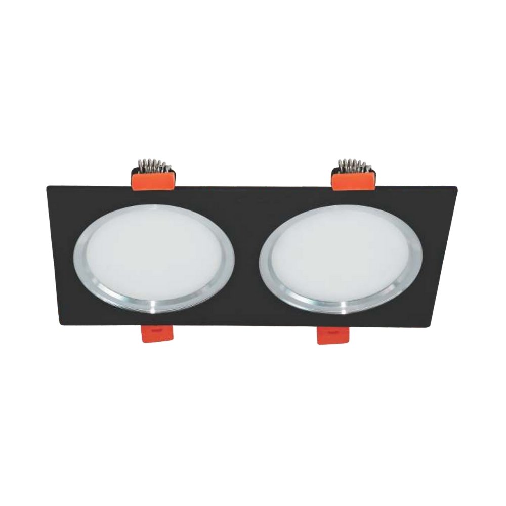 Đèn LED downlight âm trần đôi Anfaco 754 D/2 LED 9W