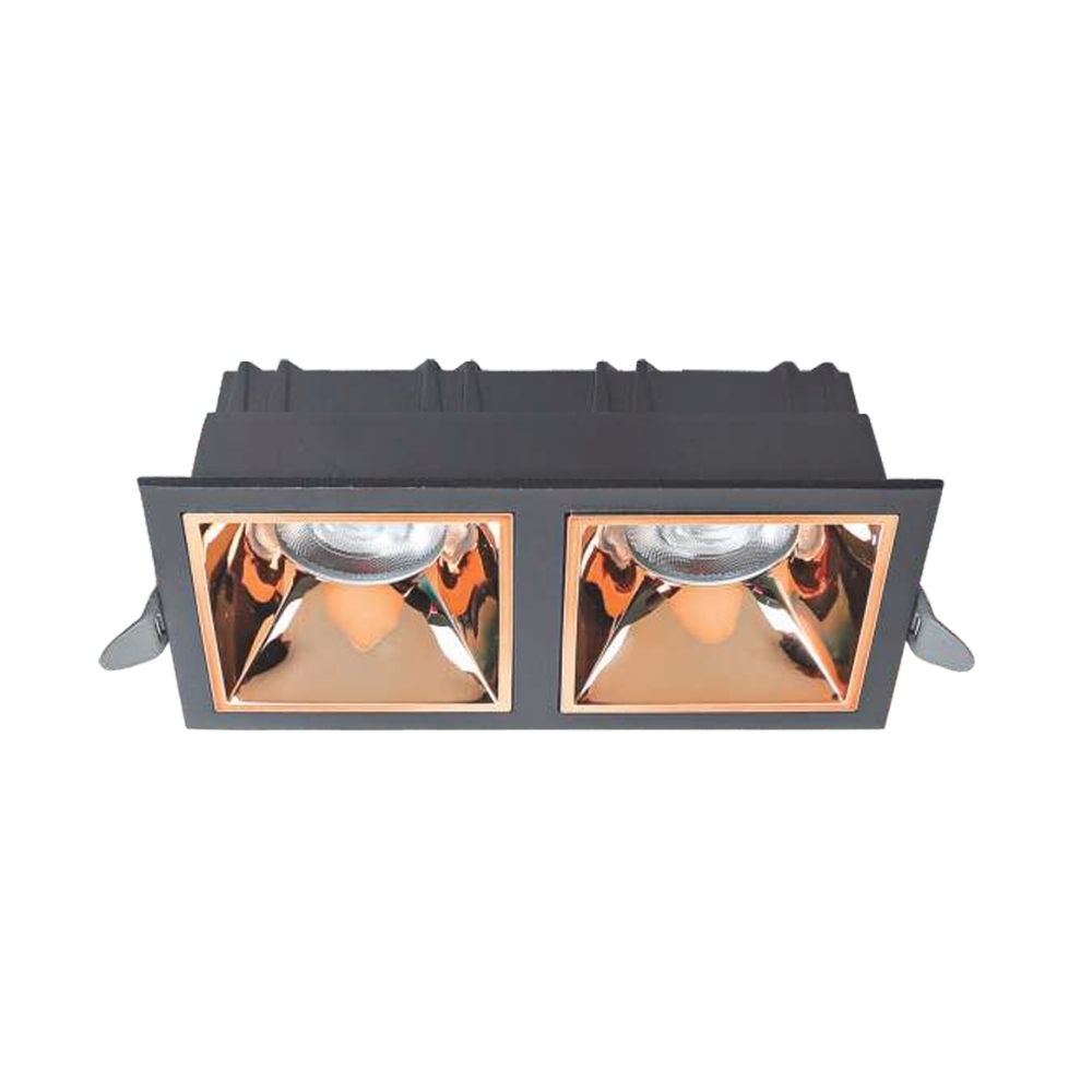 Đèn LED downlight âm trần đôi Anfaco 772 D/2 LED 7W