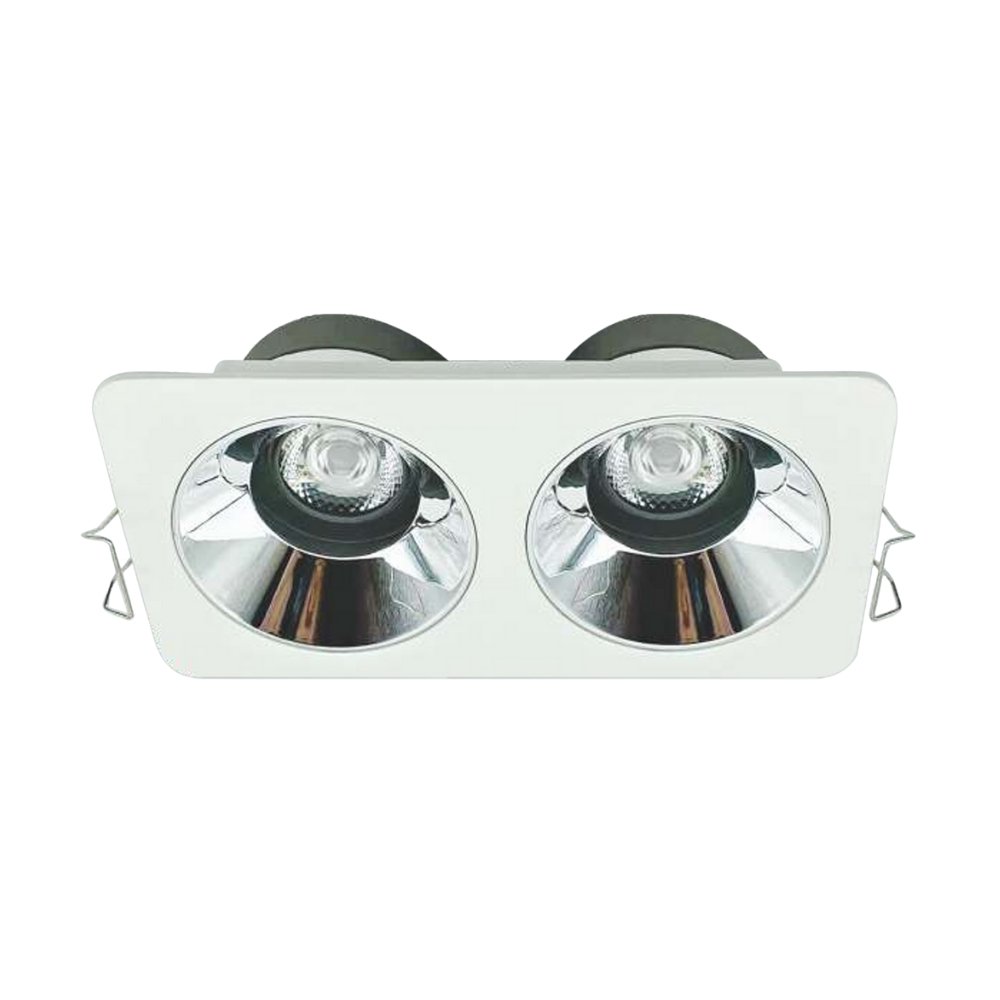 Đèn LED downlight âm trần đôi Anfaco 775/2 LED 7W