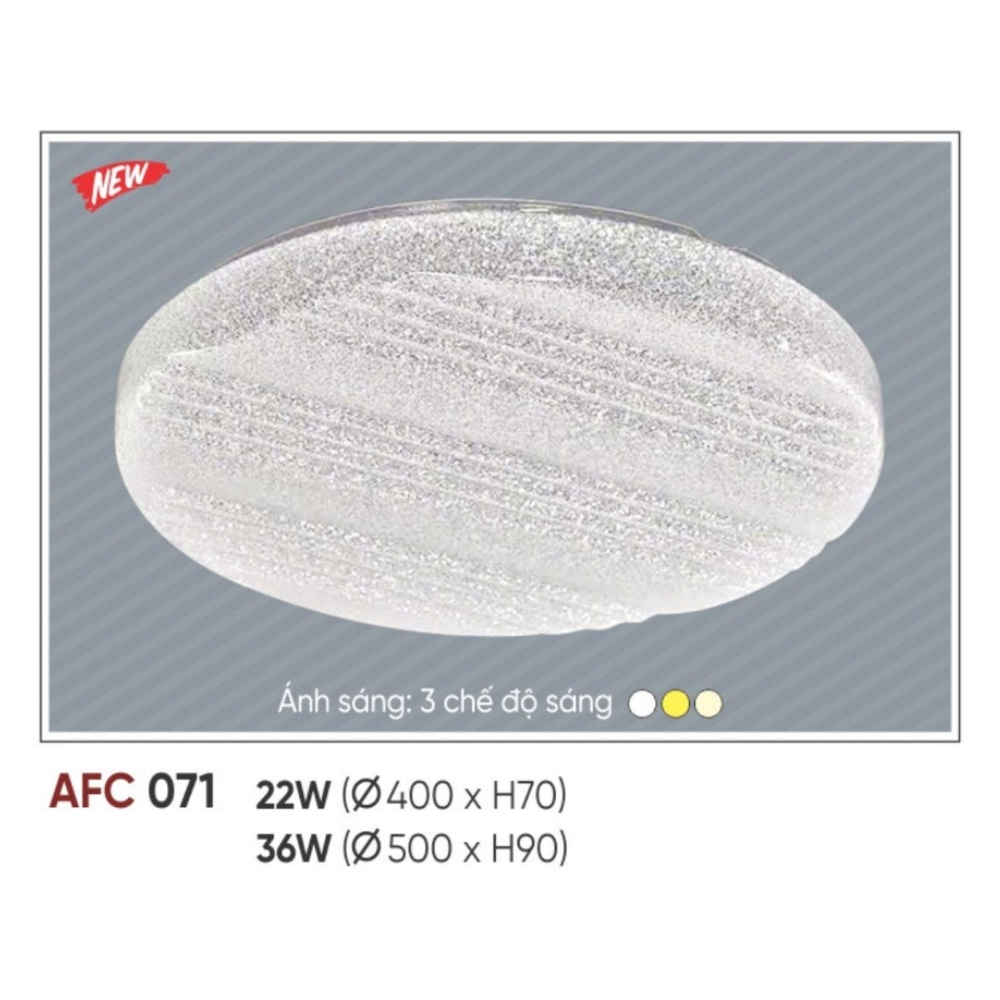 Đèn LED ốp trần nổi Anfaco 071 36W