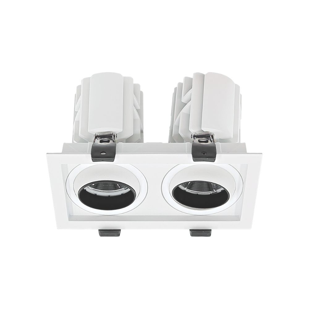 Đèn LED downlight âm trần đôi Anfaco AFC 755/2 20W
