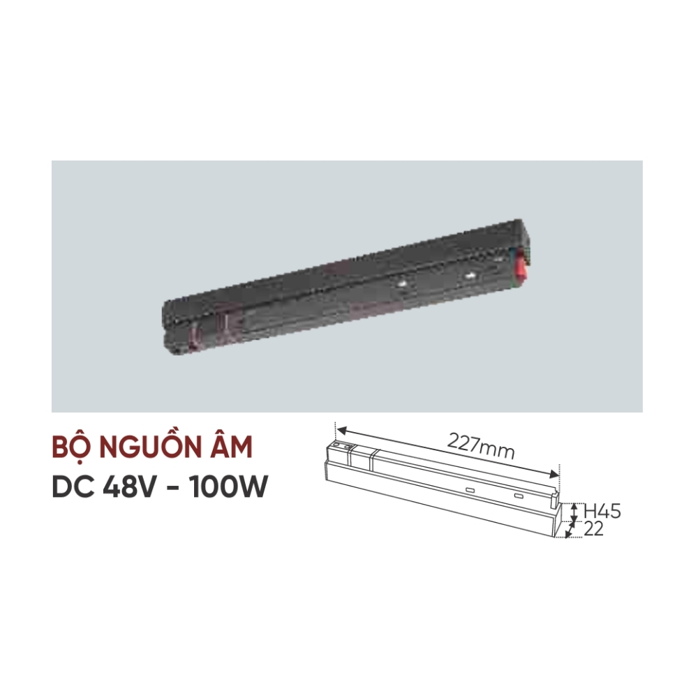 Bộ nguồn âm Anfaco BỘ NGUỒN ÂM DC 48V - 100W