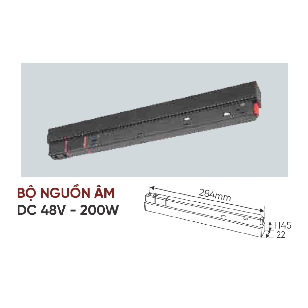 Bộ nguồn âm Anfaco BỘ NGUỒN ÂM DC 48V - 200W