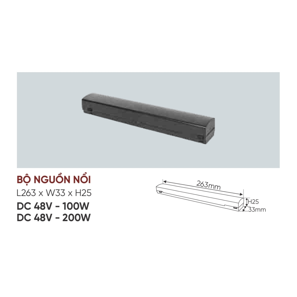 Bộ nguồn Anfaco BỘ NGUỒN DC 48V - 200W