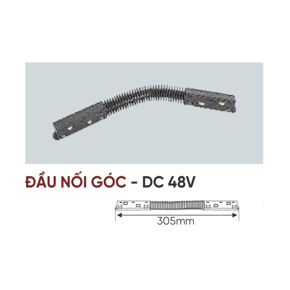 Đầu nối góc Anfaco ĐẦU NỐI GÓC - DC 48V