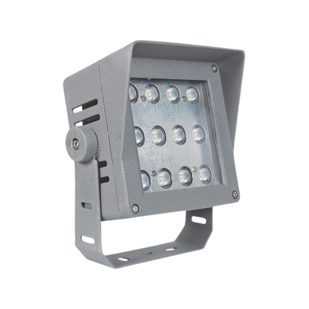 Đèn LED pha rọi cột Anfaco PHA VUÔNG LED 015 - 12W x 2