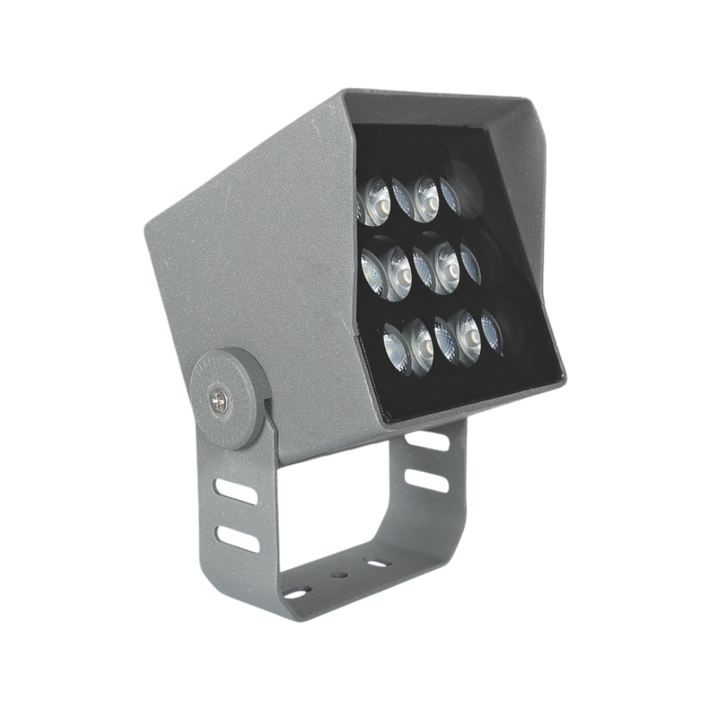 Đèn LED pha rọi cột Anfaco PHA VUÔNG LED 015 - 9W x 2