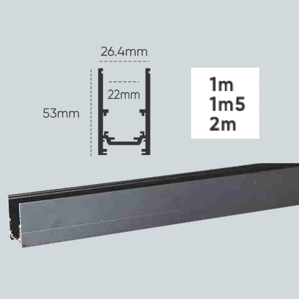 Thanh ray lắp nổi Anfaco THANH RAY LẮP NỔI