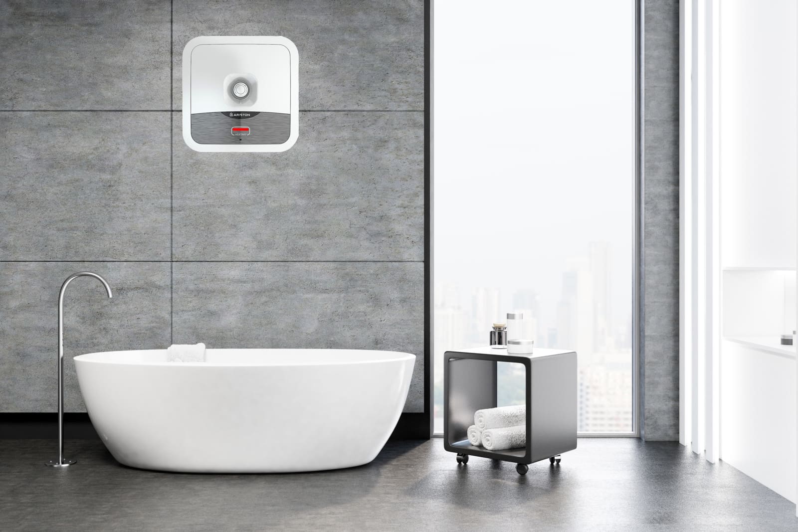 Máy nước nóng Andris2 R Ariston có thiết kế đậm chất Ý