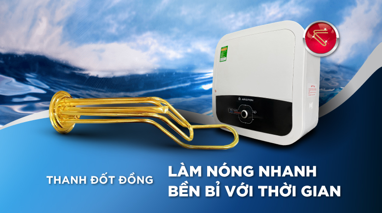 Máy nước nóng gián tiếp Andris2 Rs Ariston