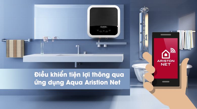 Máy nước nóng gián tiếp kết nối Wifi Andris2 Top Wifi Ariston