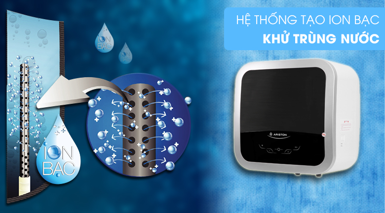 Máy nước nóng gián tiếp kết nối Wifi Andris2 Top Wifi Ariston