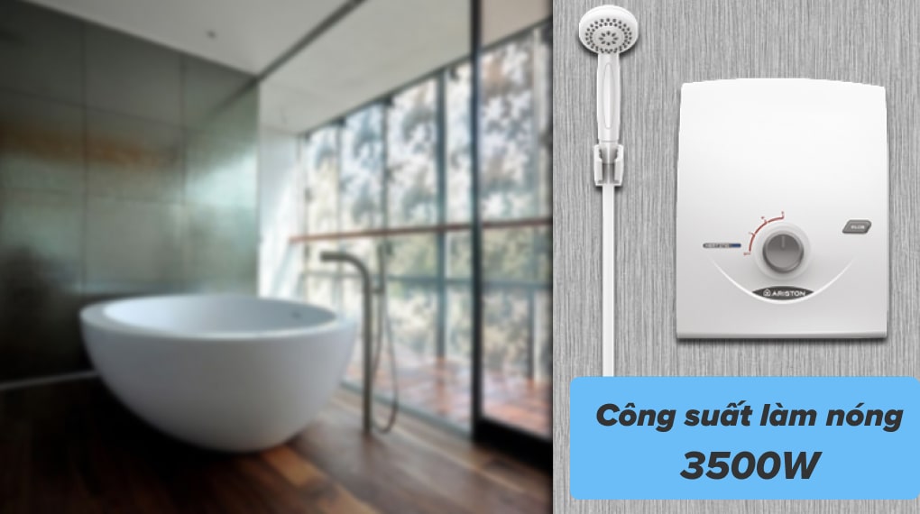Máy nước nóng trực tiếp 3.5kW Ariston SB35