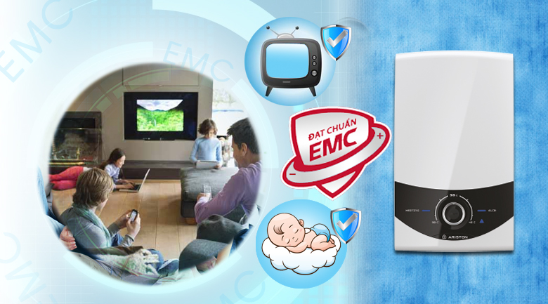 Máy nước nóng trực tiếp 4.5kW Ariston SMC45