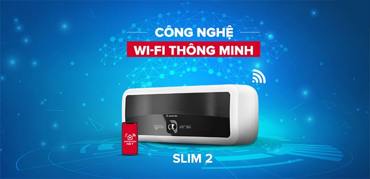 Máy nước nóng gián tiếp  Slim2 Lux Wifi Ariston