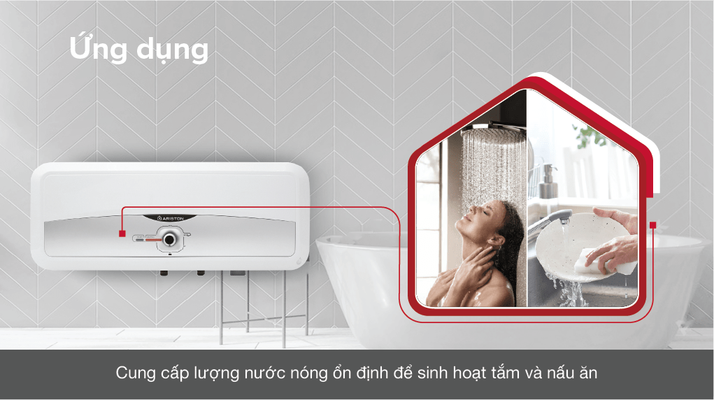 Máy nước nóng gián tiếp Slim2 Rs Ariston