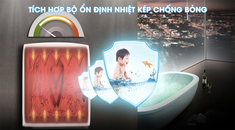 Máy nước nóng trực tiếp 4.5kW Ariston SMC45