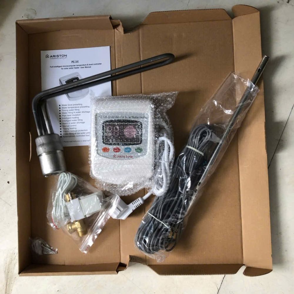 Bộ hỗ trợ nhiệt cho máy nước nóng năng lượng mặt trời dạng ống Ariston PC-3-E