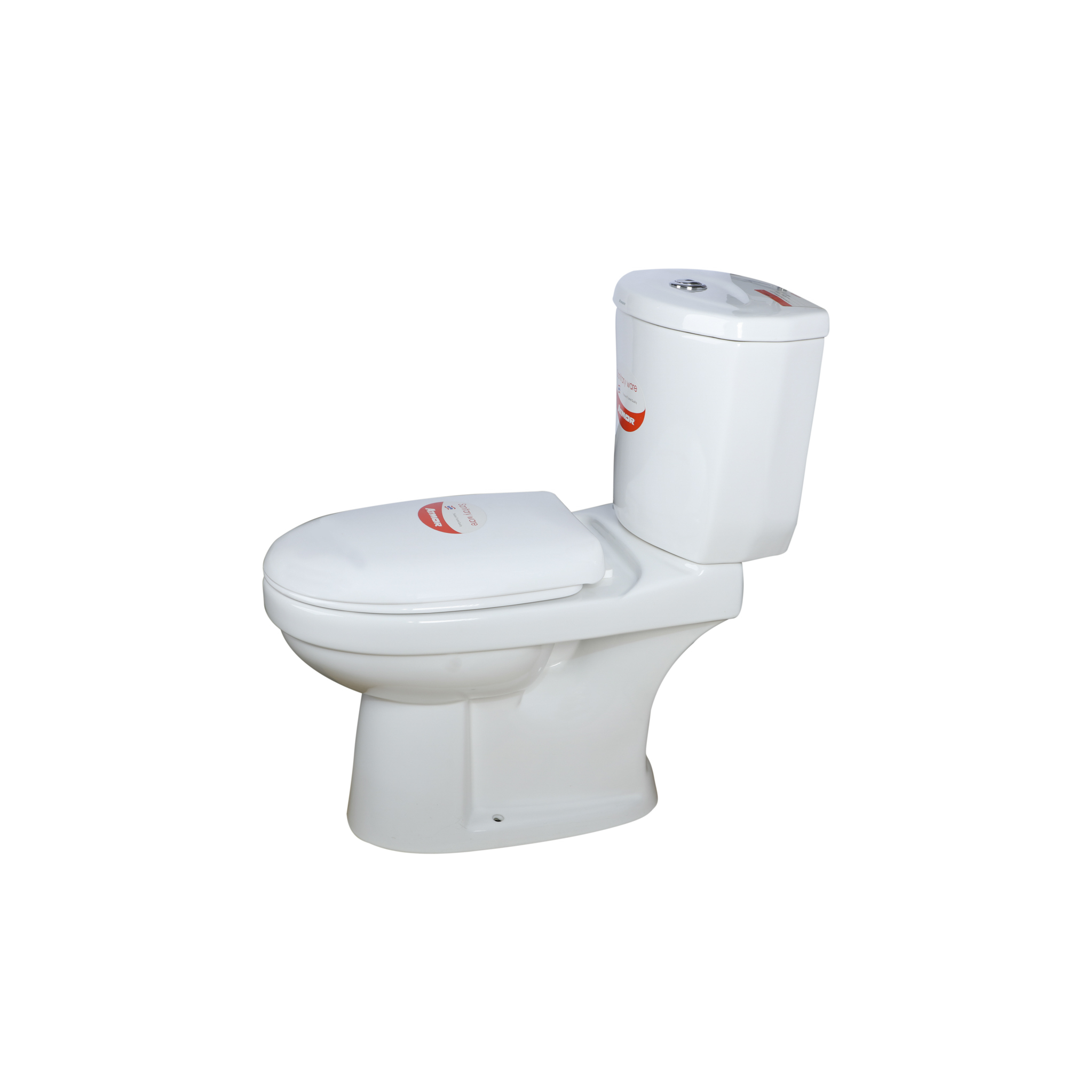 Bồn cầu 2 khối ATMOR AT2032 nắp êm xả nhấn