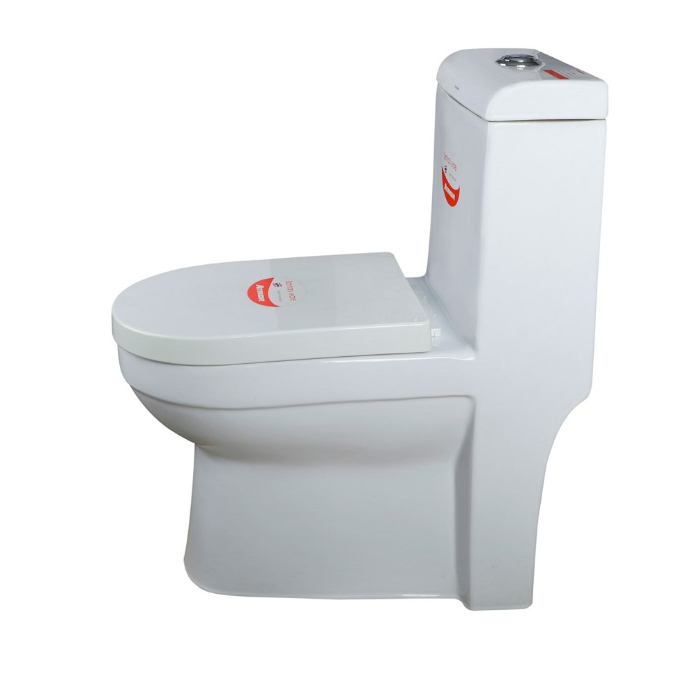 Bồn cầu 1 khối ATMOR AT1084S nắp êm xả nhấn